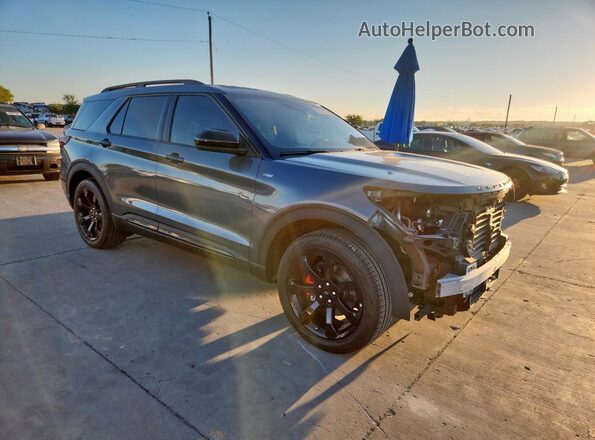 1FMSK7KH2RGA72655 2024 FORD FORD EXPLORER Gray Vista frontal