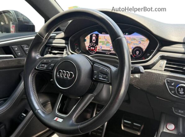 WAUC4CF52JA075944 2018 AUDI S5 Red Dashboard view