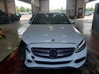 2016 Mercedes-benz C 300 4matic White vin: 55SWF4KBXGU125189