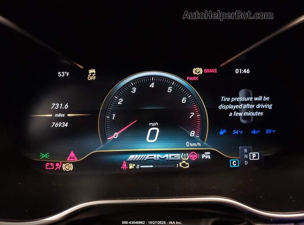 55SWF6EB2LU329132 2020 MERCEDES-BENZ AMG C 43 Blue Вид задніх сидінь