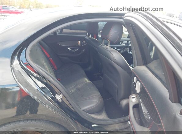 55SWF6EB3HU193682 2017 MERCEDES-BENZ AMG C 43 Black Вид наклейки з VIN-кодом