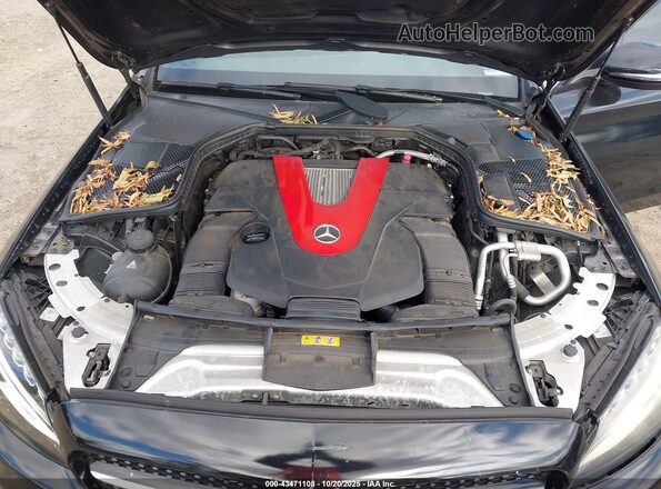 55SWF6EB3HU193682 2017 MERCEDES-BENZ AMG C 43 Black Вид ззаду