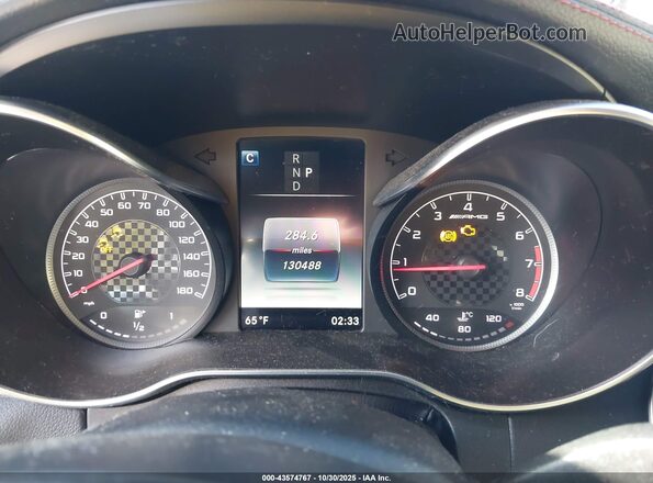 55SWF6EB4HU181590 2017 MERCEDES-BENZ AMG C 43 Silver Rear seats view