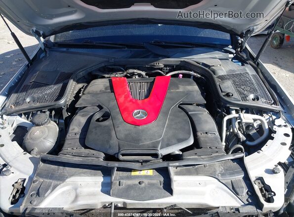 55SWF6EB4HU181590 2017 MERCEDES-BENZ AMG C 43 Silver Rear view