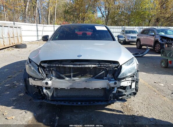 55SWF6EB4HU181590 2017 MERCEDES-BENZ AMG C 43 Silver Rear interior view