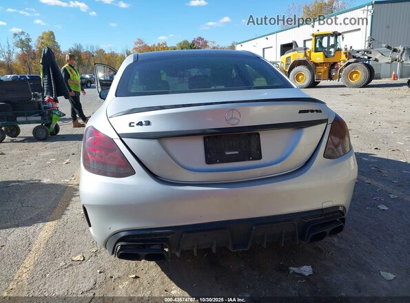 55SWF6EB4HU181590 2017 MERCEDES-BENZ AMG C 43 Silver 