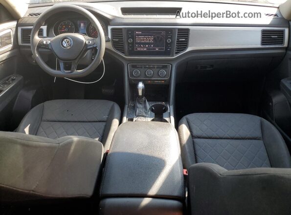 1V2HR2CA5JC502560 2018 VOLKSWAGEN ATLAS Gray ხელსაწყოთა პანელის ხედი