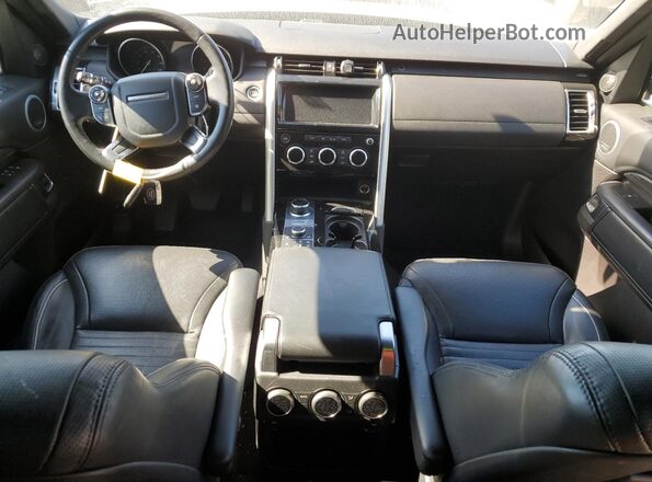 SALRHBBV5HA028198 2017 LAND ROVER DISCOVERY Серый Вид щитка приборов