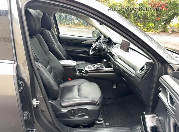 JM3TCBCY5L0409625 2020 MAZDA CX-9 Charcoal Вид ззаду