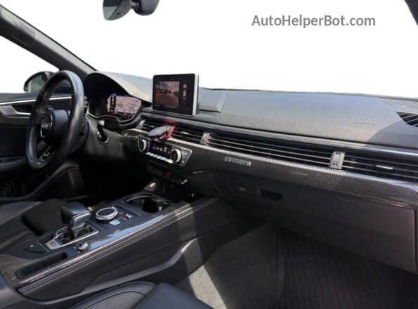 WAUC4CF52JA075944 2018 AUDI S5 Red Instrument cluster view