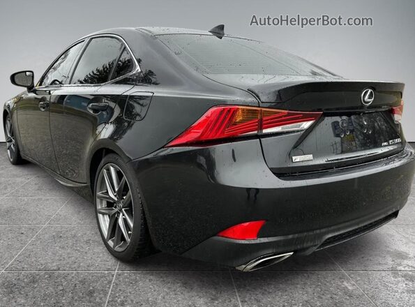 JTHC81D22K5035098 2019 LEXUS IS Черный Передняя правая четверть