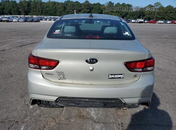 3KPA24AB5JE103168 2018 KIA RIO Silver Vista interior delantera