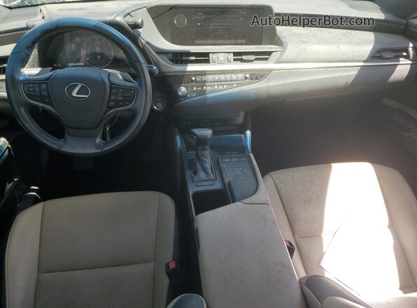 58ACZ1B13MU086261 2021 LEXUS ES Black Dashboard view
