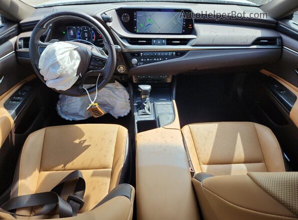 58ADZ1B18MU099835 2021 LEXUS ES White Widok deski rozdzielczej
