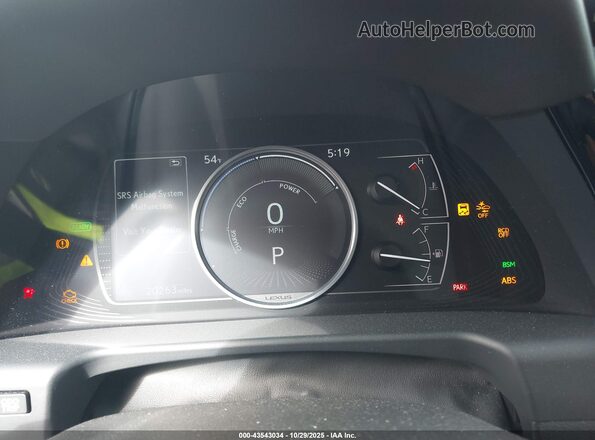 58AEA1C15RU039612 2024 LEXUS ES 300H Синий Вид задних сидений