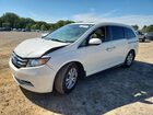 2017 Honda Odyssey Exl White vin: 5FNRL5H64HB001606
