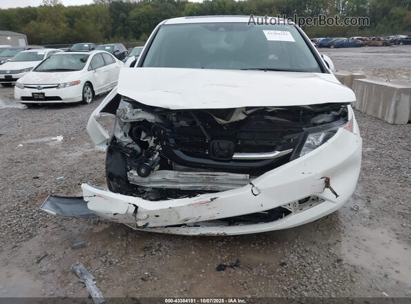 5FNRL5H68HB005500 2017 HONDA ODYSSEY White Вид спереду
