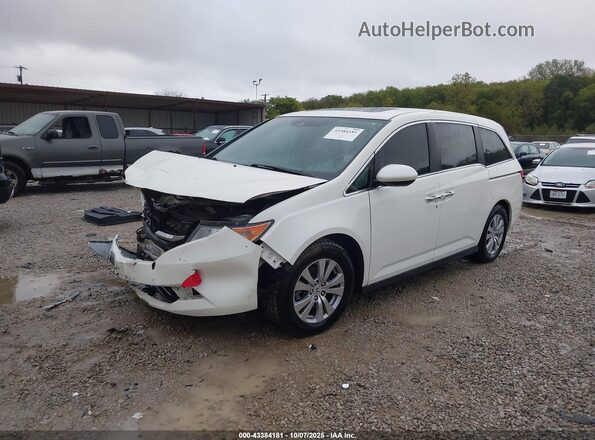 5FNRL5H68HB005500 2017 HONDA ODYSSEY White Передня ліва чверть