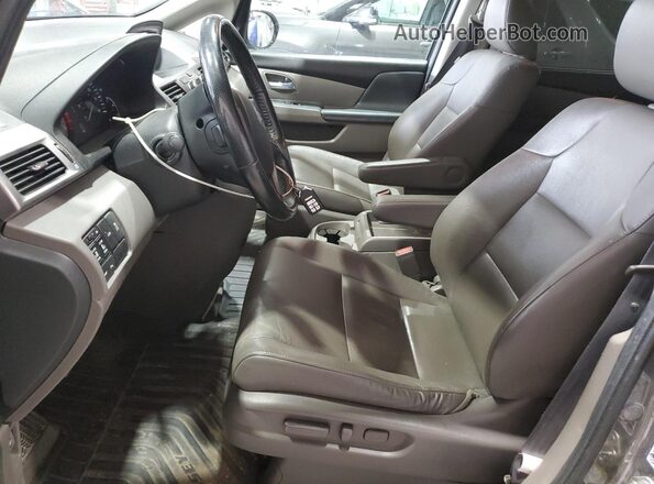 5FNRL5H99HB006701 2017 HONDA ODYSSEY Серый Вид салона спереди
