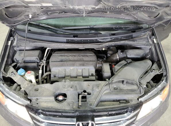 5FNRL5H99HB006701 2017 HONDA ODYSSEY Серый Вид подкапотного пространства