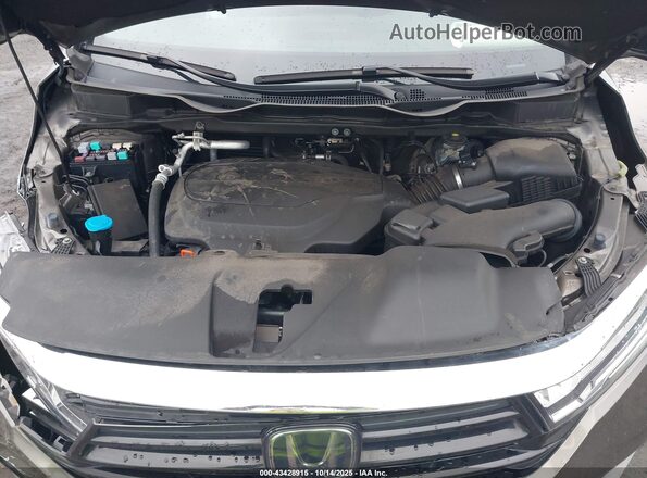 5FNRL6H53MB036922 2021 HONDA ODYSSEY Brown უკანა ხედი