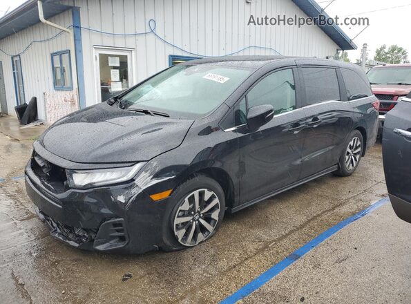 5FNRL6H61SB069682 2025 HONDA ODYSSEY Black Front left