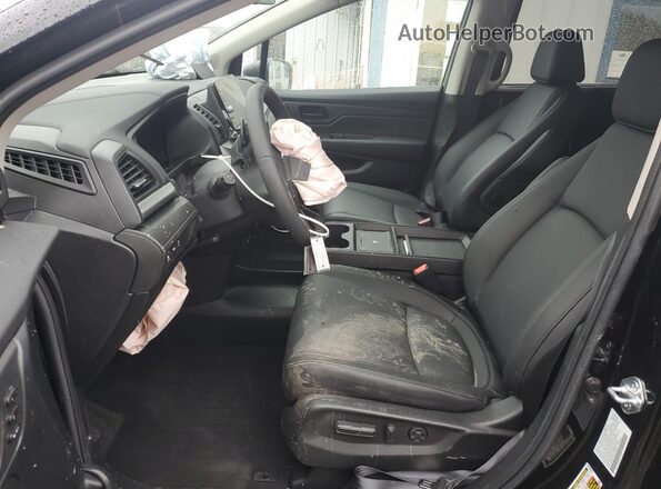 5FNRL6H61SB069682 2025 HONDA ODYSSEY Black Front interior view