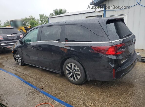 5FNRL6H61SB069682 2025 HONDA ODYSSEY Black Rear left