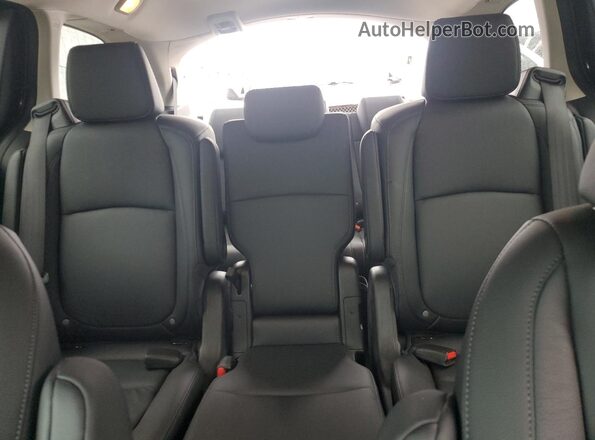 5FNRL6H61SB069682 2025 HONDA ODYSSEY Black Rear seats view