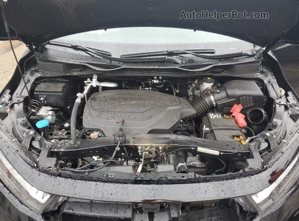 5FNRL6H61SB069682 2025 HONDA ODYSSEY Black Engine compartment view