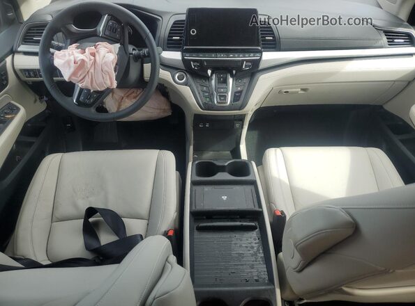 5FNRL6H64SB037647 2025 HONDA ODYSSEY Красный Вид панели приборов