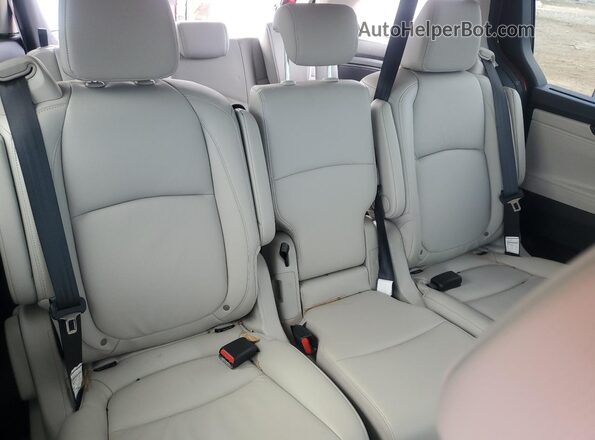 5FNRL6H64SB037647 2025 HONDA ODYSSEY Красный Вид задней части салона