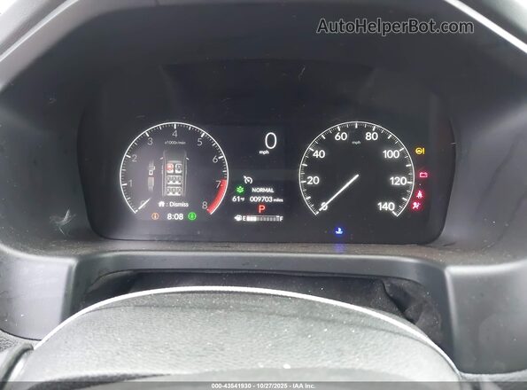 5FNRL6H71SB000421 2025 HONDA ODYSSEY Black Vista de los asientos traseros