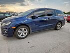 2020 Honda Odyssey Exl Blue vin: 5FNRL6H72LB032229
