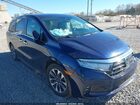 2022 Honda Odyssey Ex-l Dark Blue vin: 5FNRL6H72NB021475