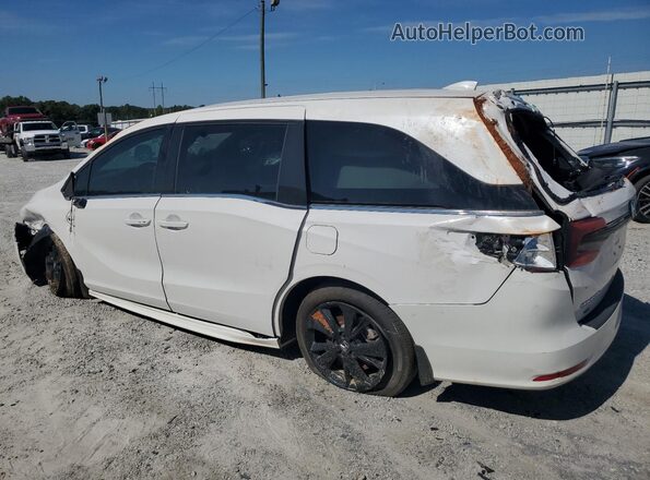 5FNRL6H72RB067314 2024 HONDA ODYSSEY Белый Задняя левая четверть