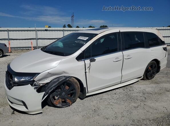 5FNRL6H72RB067314 2024 HONDA ODYSSEY Белый Передняя левая четверть
