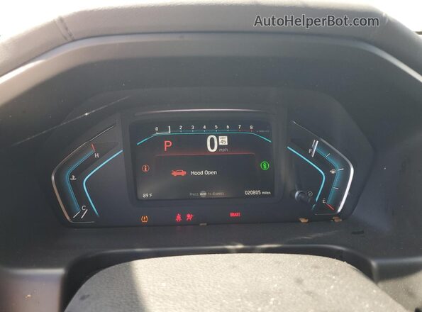 5FNRL6H72RB067314 2024 HONDA ODYSSEY Белый Вид щитка приборов