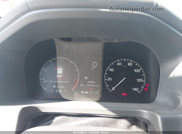 5FNRL6H72SB012979 2025 HONDA ODYSSEY White Հետևի նստատեղերի տեսք