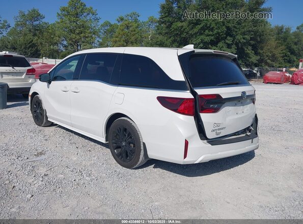 5FNRL6H72SB012979 2025 HONDA ODYSSEY White Հետևի ձախ