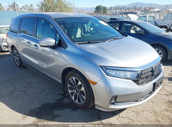 5FNRL6H73NB069423 2022 HONDA ODYSSEY Серебряный Передняя правая четверть