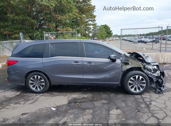 5FNRL6H75MB008928 2021 HONDA ODYSSEY Gray Vista interior de 360 grados