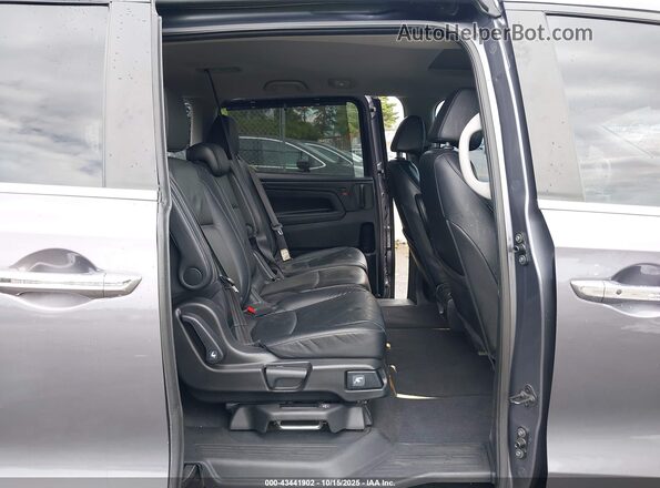 5FNRL6H75MB008928 2021 HONDA ODYSSEY Gray Vista de la etiqueta del VIN