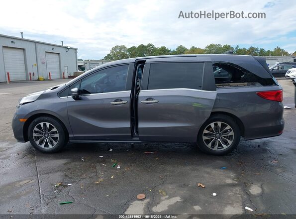 5FNRL6H75MB008928 2021 HONDA ODYSSEY Gray 
