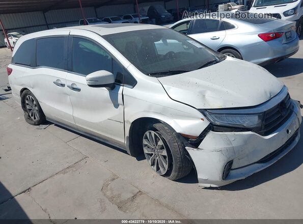 5FNRL6H7XMB033145 2021 HONDA ODYSSEY White Front right