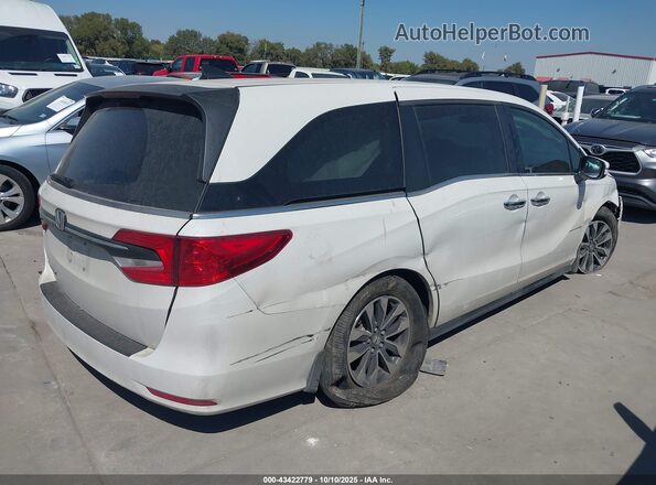 5FNRL6H7XMB033145 2021 HONDA ODYSSEY White Rear right