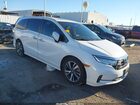 2021 Honda Odyssey Touring Белый vin: 5FNRL6H80MB012183