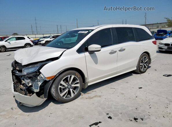 5FNRL6H84PB074142 2023 HONDA ODYSSEY White Vista tres cuartos delantera izquierda