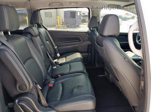 5FNRL6H84PB074142 2023 HONDA ODYSSEY White Vista interior trasera