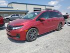 2025 Honda Odyssey Touring Бордовый vin: 5FNRL6H84SB002849